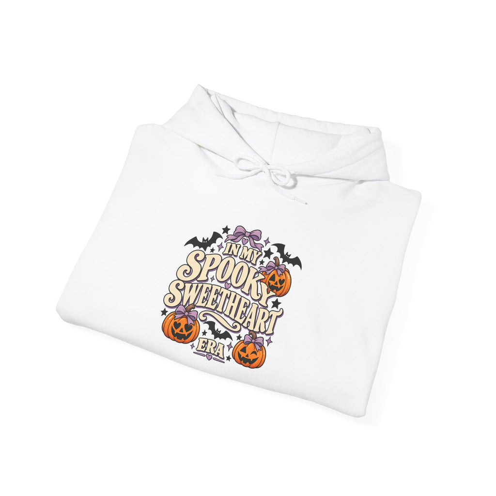 In My Spooky Sweetheart Era | Premium Boutique Pullover Hoodie Halloween Retro Pumpkin Graphic  Cute Spooky Fall Top