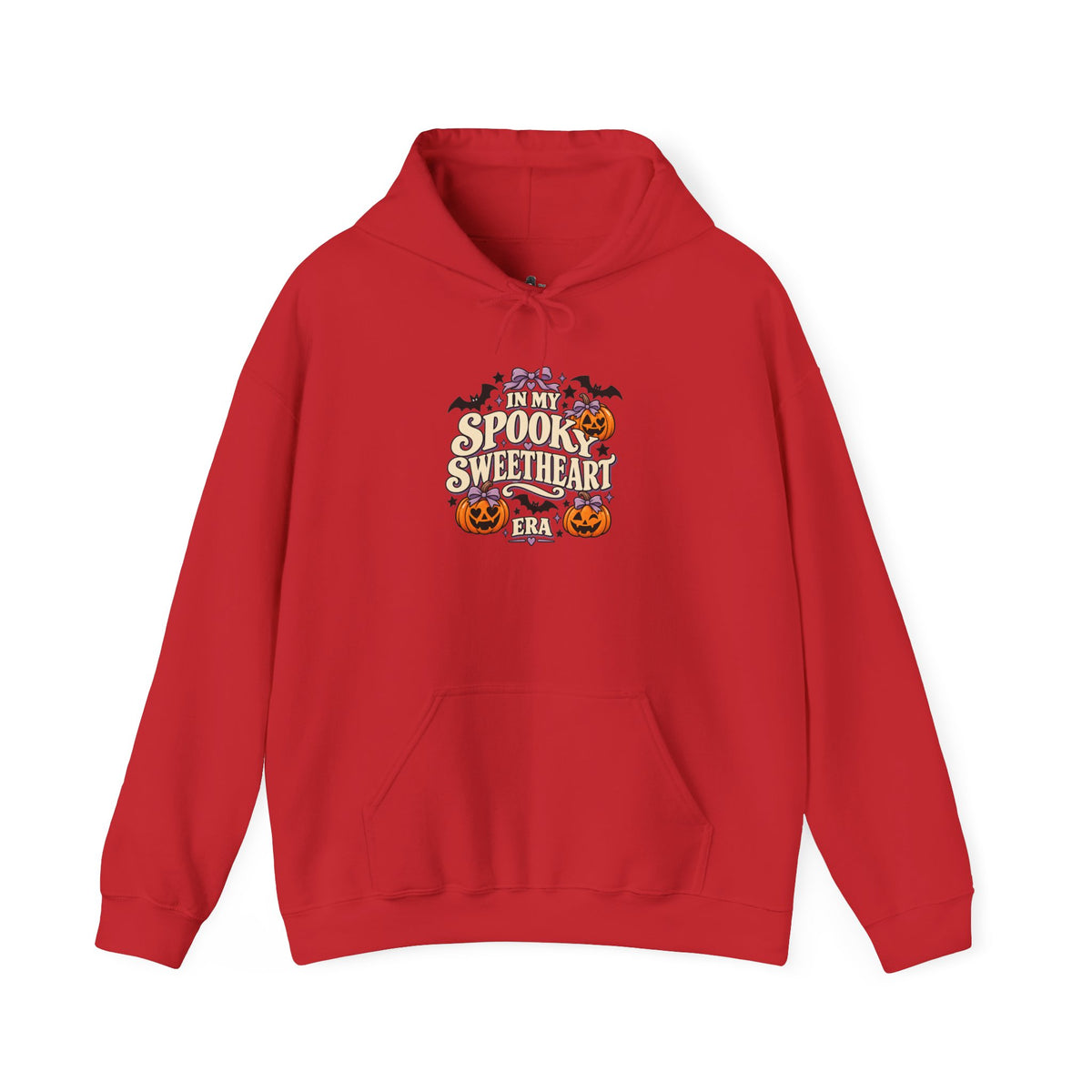 In My Spooky Sweetheart Era | Premium Boutique Pullover Hoodie Halloween Retro Pumpkin Graphic  Cute Spooky Fall Top