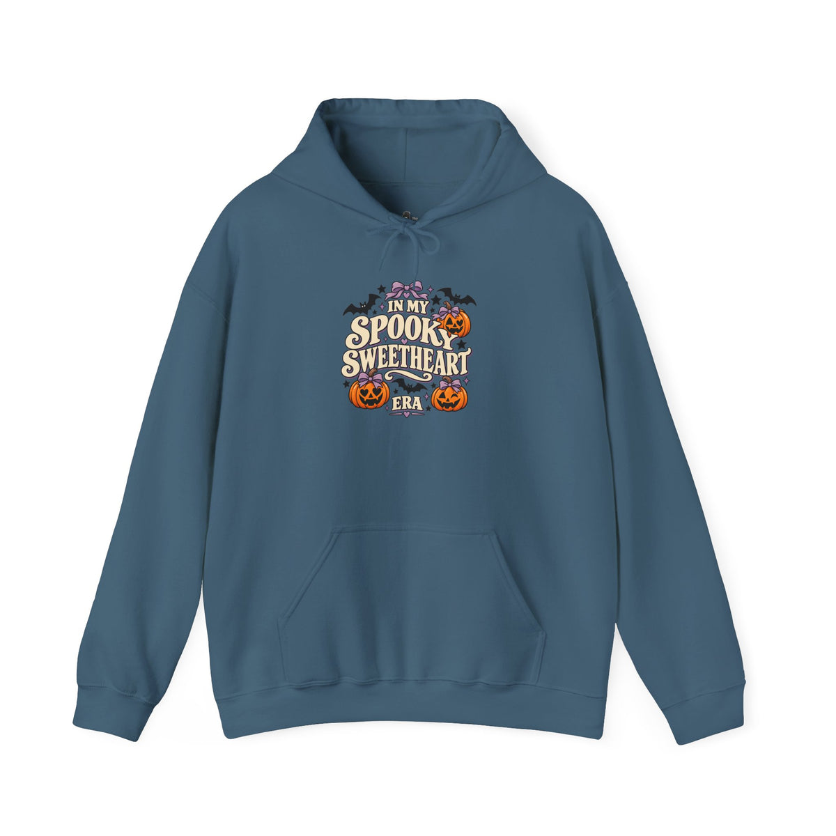 In My Spooky Sweetheart Era | Premium Boutique Pullover Hoodie Halloween Retro Pumpkin Graphic  Cute Spooky Fall Top