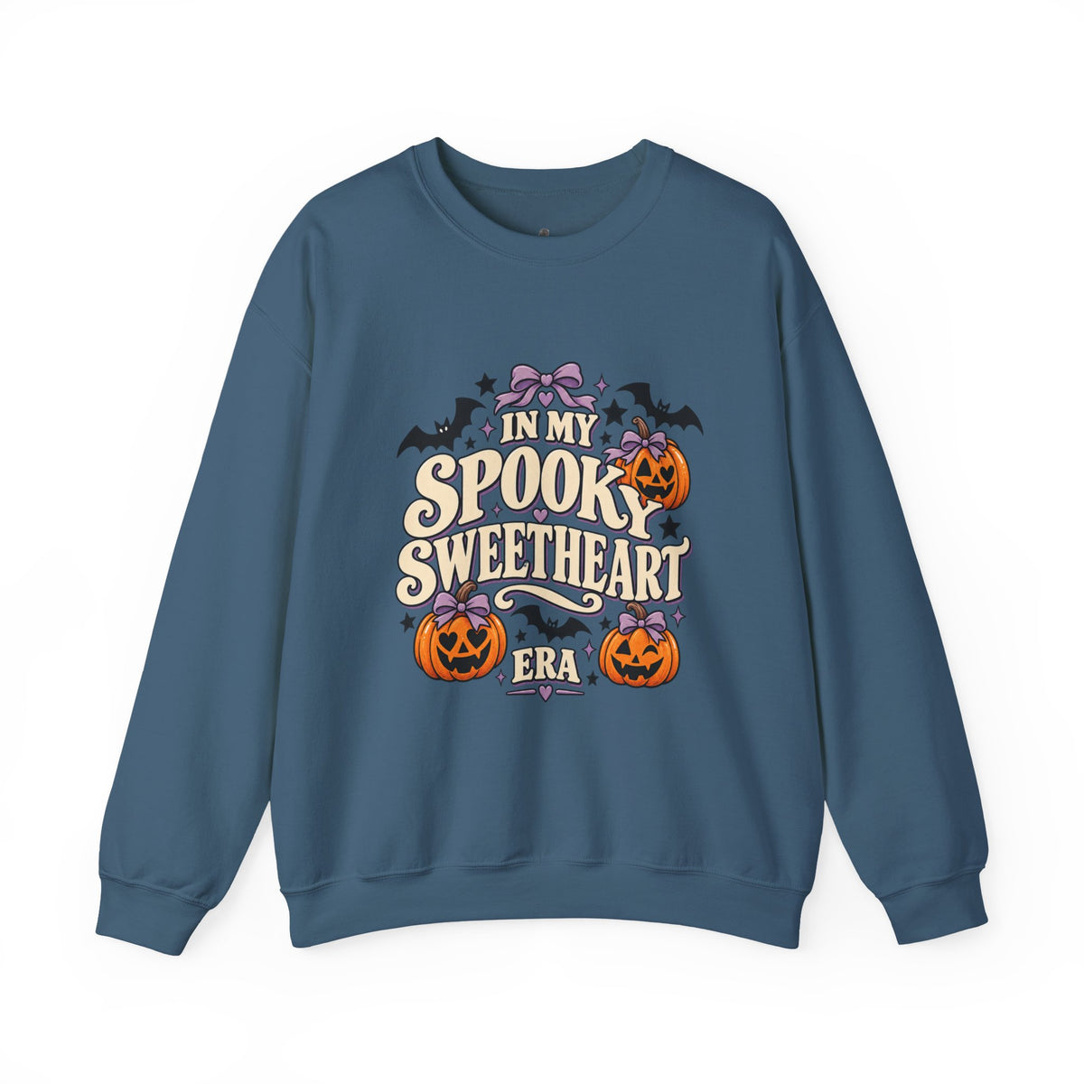 In My Spooky Sweetheart Era | Premium Boutique Crewneck Sweatshirt Halloween Retro Pumpkin Graphic  Cute Spooky Fall Top
