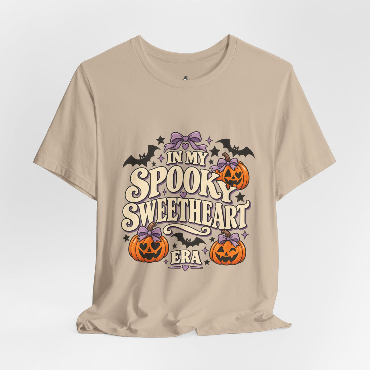 In My Spooky Sweetheart Era | Premium Boutique Unisex T-Shirt Halloween Retro Pumpkin Graphic  Cute Spooky Fall Top
