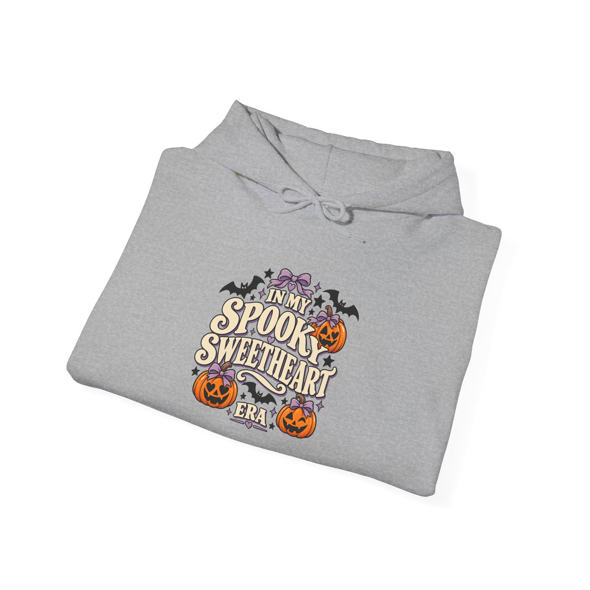 In My Spooky Sweetheart Era | Premium Boutique Pullover Hoodie Halloween Retro Pumpkin Graphic  Cute Spooky Fall Top
