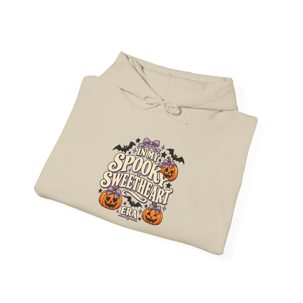 In My Spooky Sweetheart Era | Premium Boutique Pullover Hoodie Halloween Retro Pumpkin Graphic  Cute Spooky Fall Top
