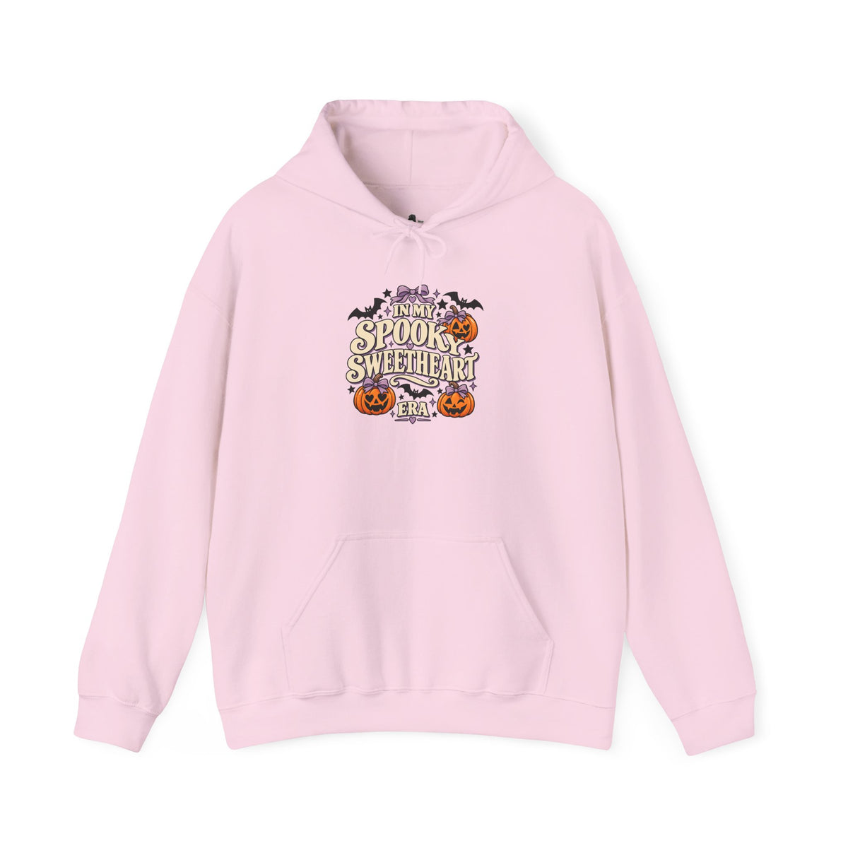 In My Spooky Sweetheart Era | Premium Boutique Pullover Hoodie Halloween Retro Pumpkin Graphic  Cute Spooky Fall Top