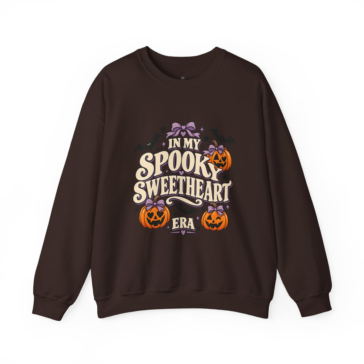 In My Spooky Sweetheart Era | Premium Boutique Crewneck Sweatshirt Halloween Retro Pumpkin Graphic  Cute Spooky Fall Top