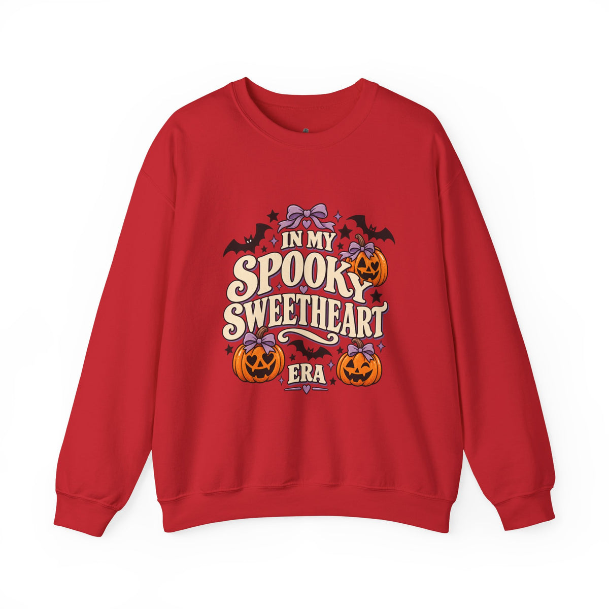 In My Spooky Sweetheart Era | Premium Boutique Crewneck Sweatshirt Halloween Retro Pumpkin Graphic  Cute Spooky Fall Top