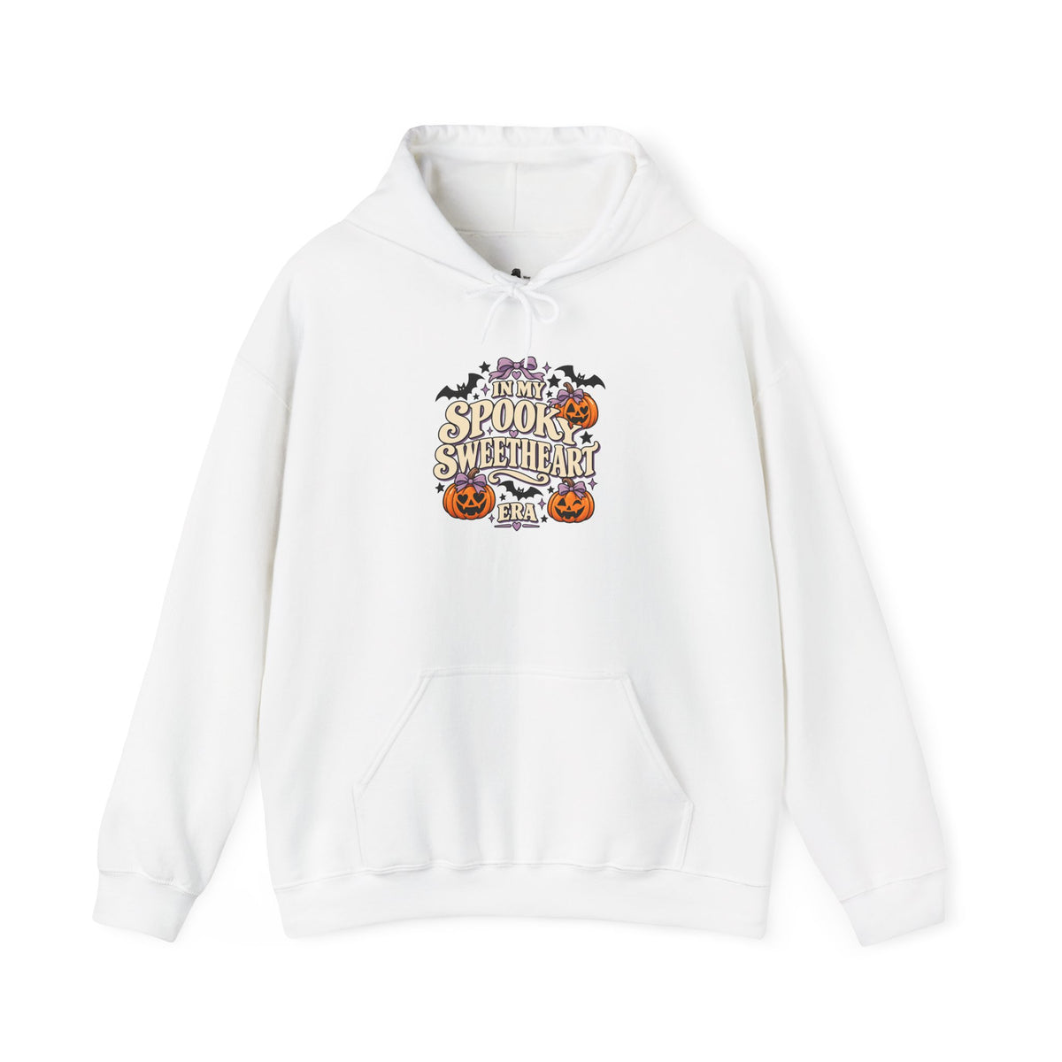In My Spooky Sweetheart Era | Premium Boutique Pullover Hoodie Halloween Retro Pumpkin Graphic  Cute Spooky Fall Top